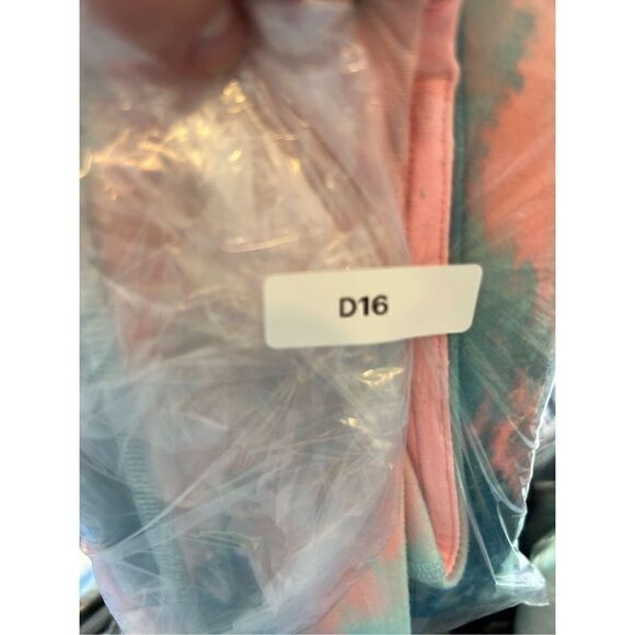 Ivivva by Lululemon rhythmic tights size 12 mountain cloud print - Picture 8 of 9